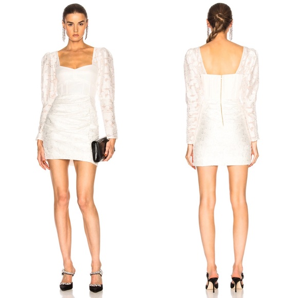 SOLD NWT Self Portrait Floral Corset Dress - Picture 3 of 8